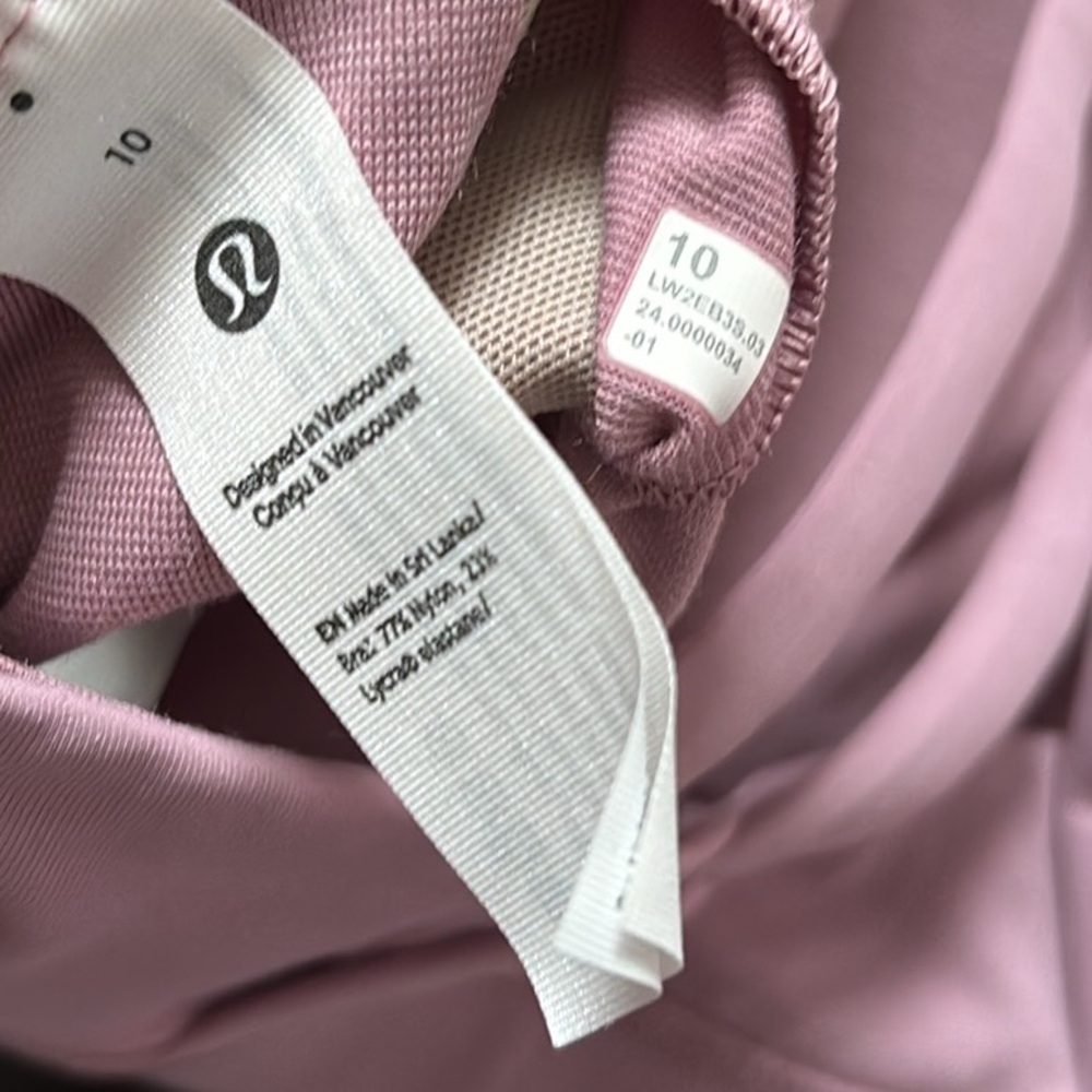 LULULEMON ENERGY BRA IN ROSE BLUSH SZ 8,10 NWT - Picture 7 of 9